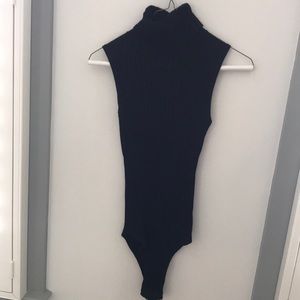 Turtle neck body suit